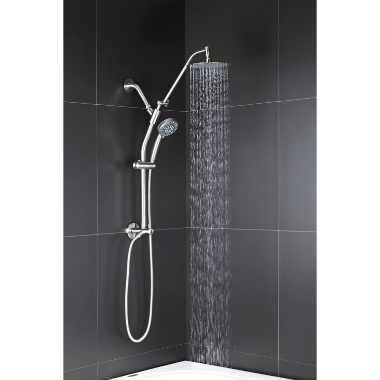 AFA Stainless Multi Function Dual Shower Head & Reviews Wayfair